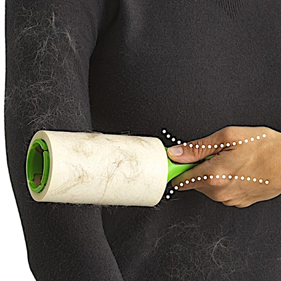 Evercare All Purpose + Pet/Lint Roller Refill 60 Sheets 29.8ftx4in (9mx10cm) - Picture 2 of 3